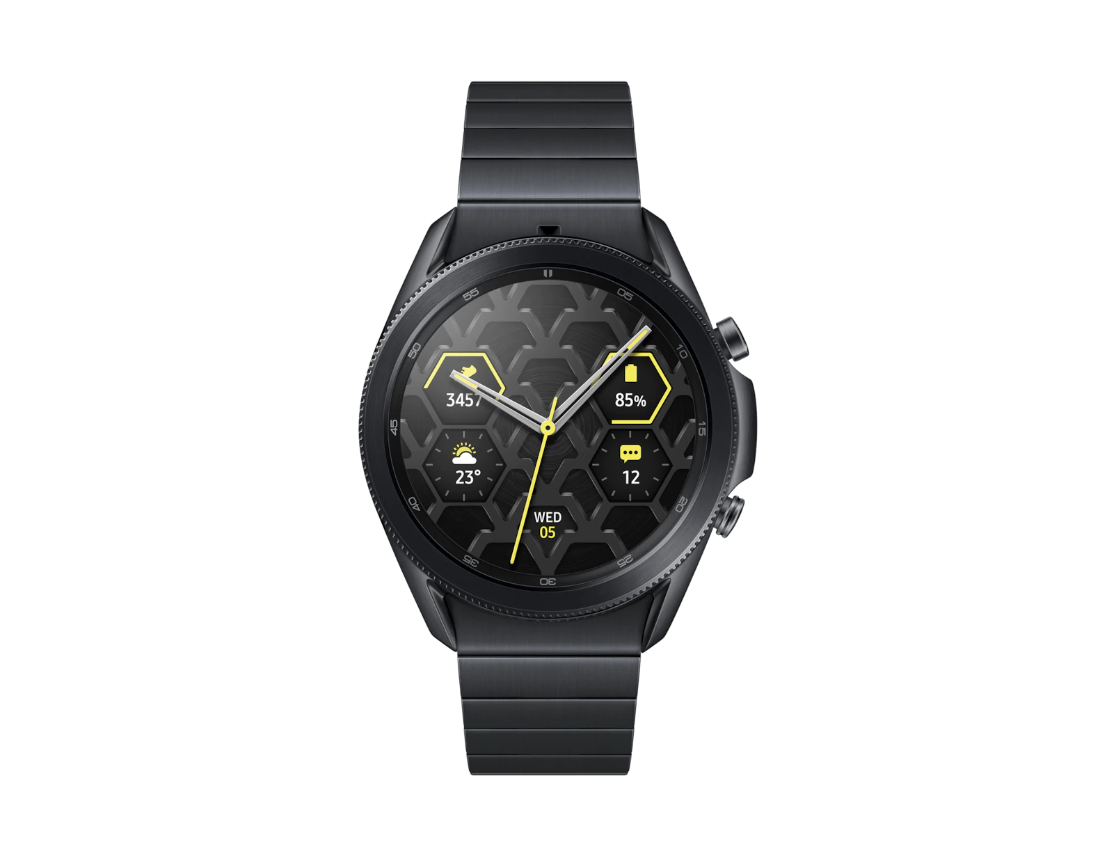 Samsung Galaxy Watch3 Mystic Black Titan Bluetooth (45mm)